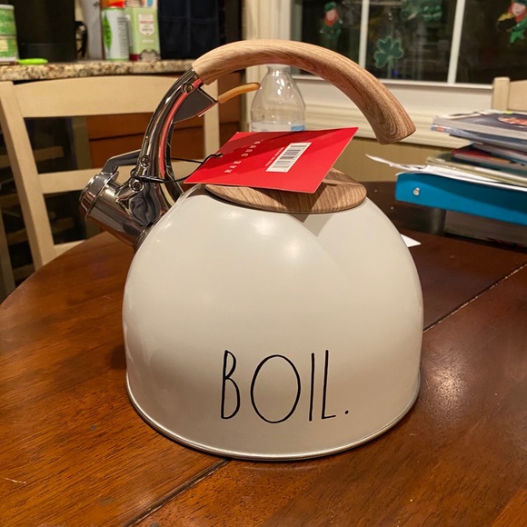 Rae dunn boil tea kettle